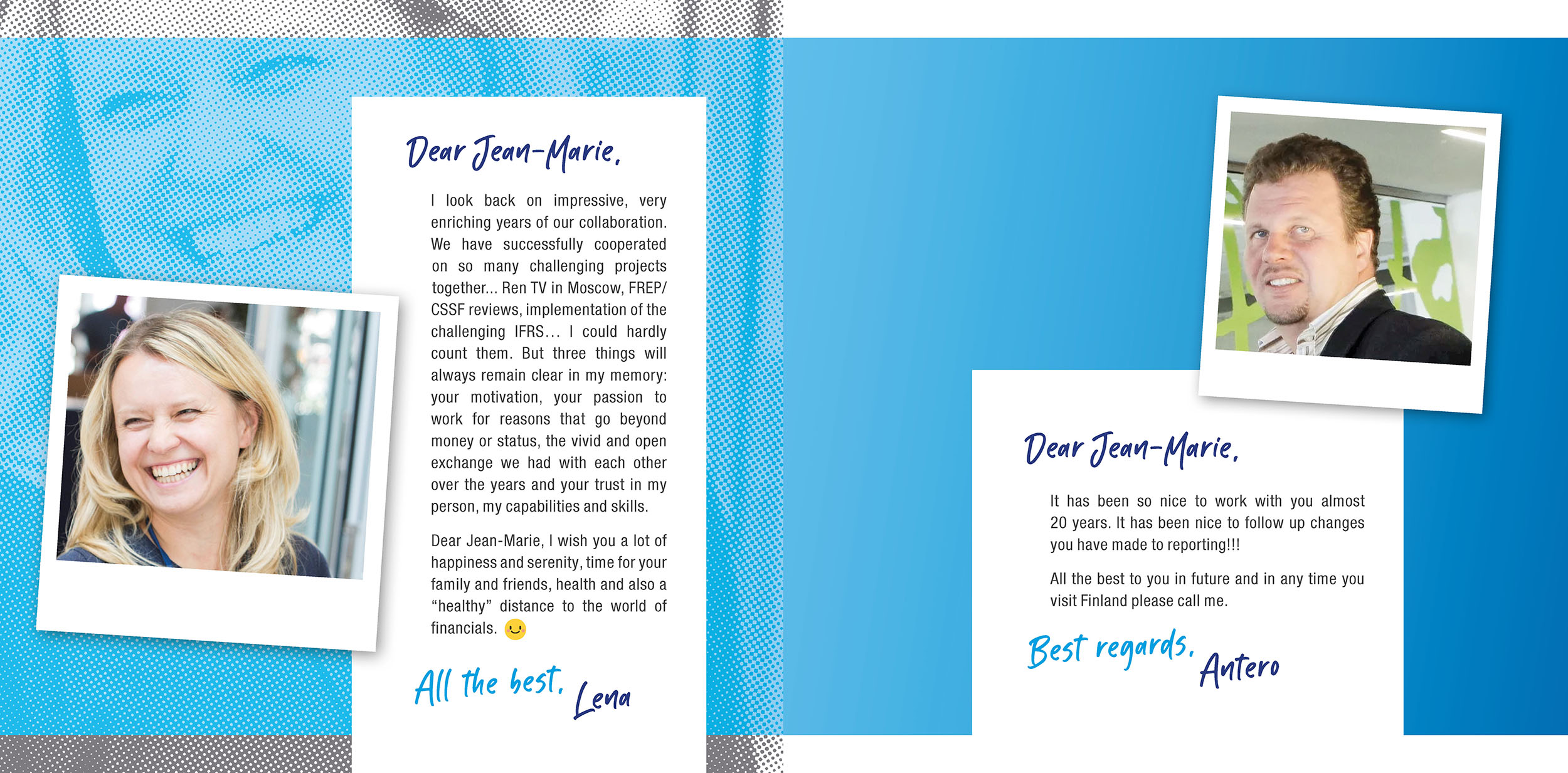 Farewell Book JMB Internal spread